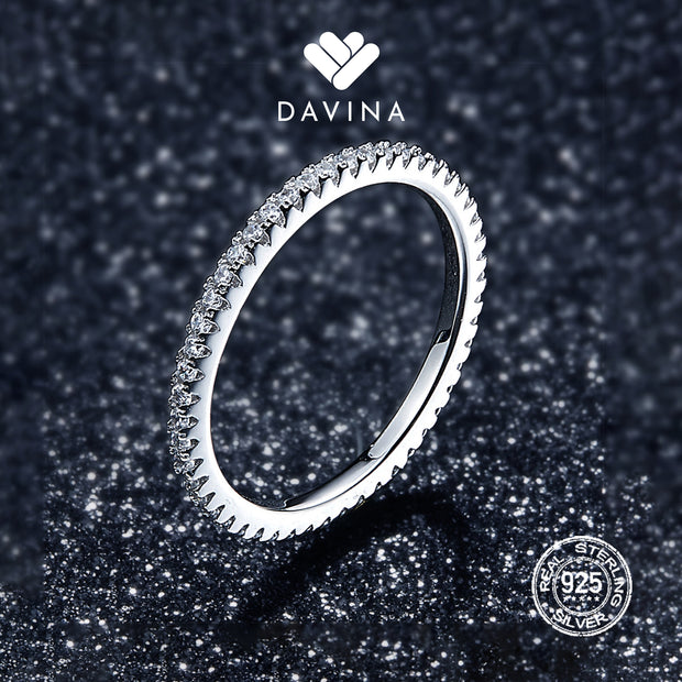 DAVINA Ladies Aubrey Ring Sterling Silver 925