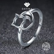 DAVINA Ladies Misty Ring Sterling Silver 925