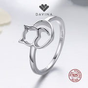 DAVINA Ladies Misty Ring Sterling Silver 925