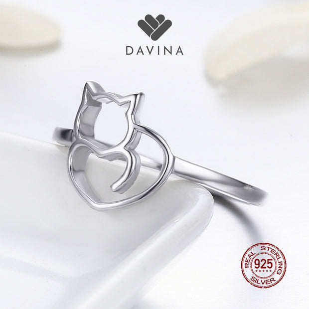 DAVINA Ladies Misty Ring Sterling Silver 925