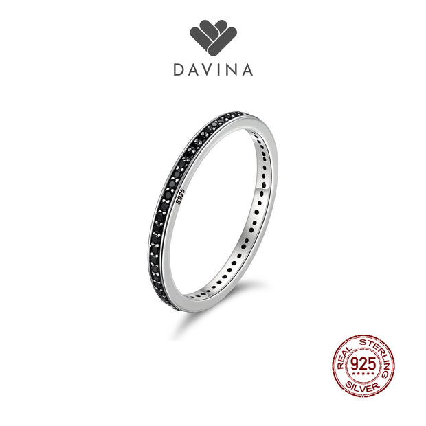 DAVINA Ladies Ruby Ring Sterling Silver 925