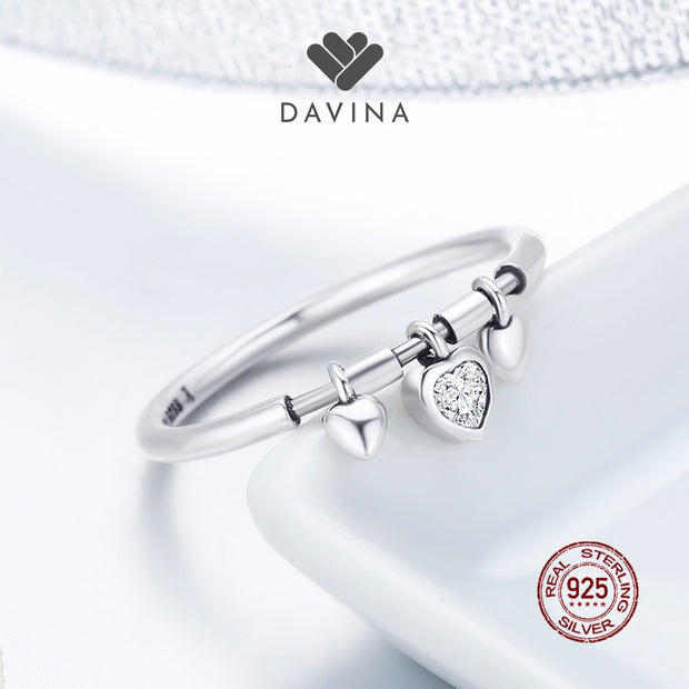 DAVINA Ladies Ariana Ring Sterling Silver 925