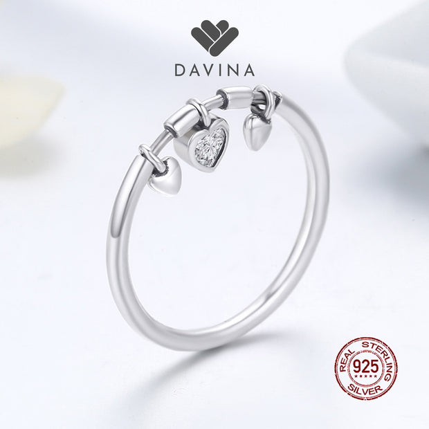 DAVINA Ladies Ariana Ring Sterling Silver 925