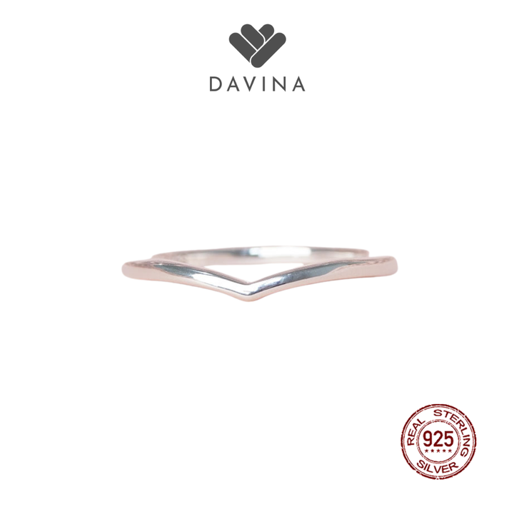 DAVINA Ladies Kanaya Ring Sterling Silver 925