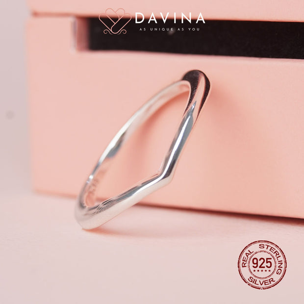 DAVINA Ladies Kanaya Ring Sterling Silver 925