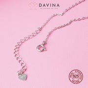 DAVINA Ladies Cable Chain Sterling Silver 925