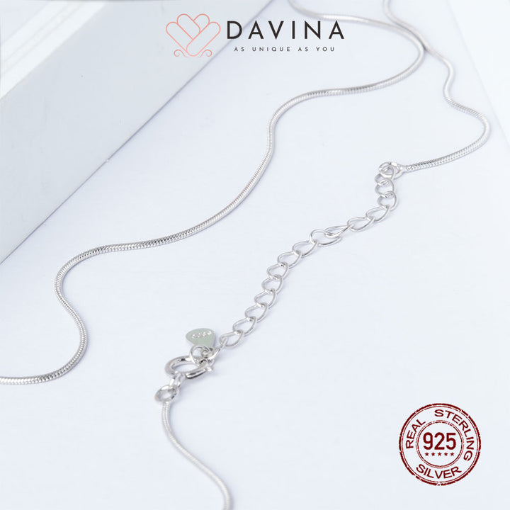 DAVINA Ladies Snake Chain Sterling Silver 925