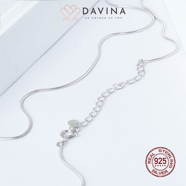 DAVINA Ladies Snake Chain Sterling Silver 925