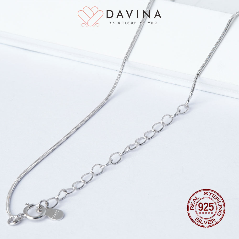 DAVINA Ladies Snake Chain Sterling Silver 925