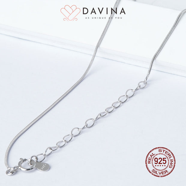 DAVINA Ladies Snake Chain Sterling Silver 925