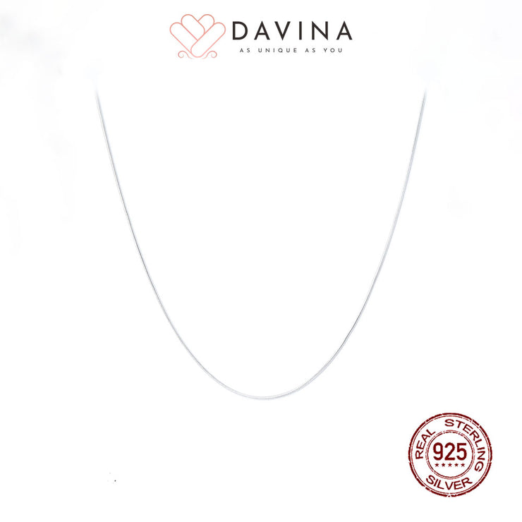 DAVINA Ladies Snake Chain Sterling Silver 925