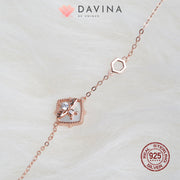 DAVINA Ladies Adiel Bracelet Rose Gold Color Sterling Silver 925