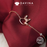 DAVINA Ladies Rarita Bracelet Rose Gold Color S925