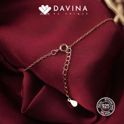 DAVINA Ladies Coco Bracelet Rose Gold Color S925