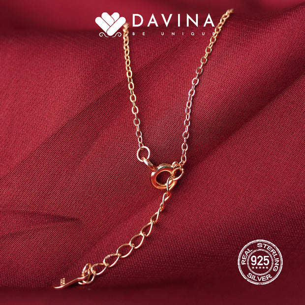 DAVINA Ladies Renita Bracelet Rose Gold Color S925