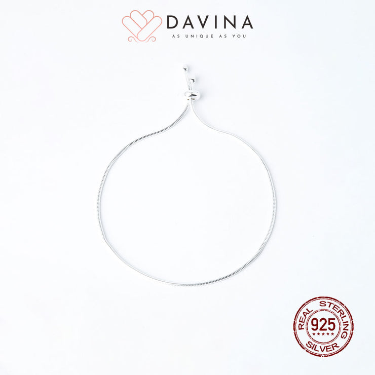 DAVINA Ladies Vivian Bracelet Silver Color S925