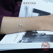 DAVINA Ladies Aurelia Bracelet Sterling Silver 925