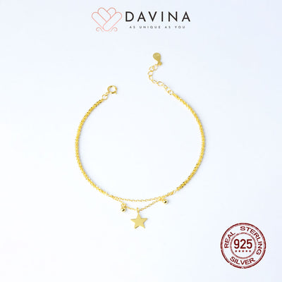 DAVINA Ladies Juniper Bracelet Gold Color S926