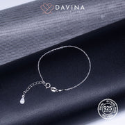 DAVINA Ladies Milana Bracelet Gold Color Sterling Silver 925