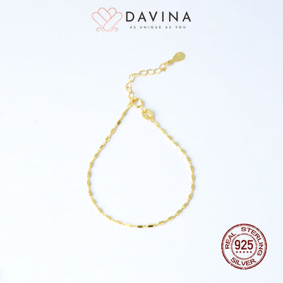 DAVINA Ladies Milana Bracelet Gold Color S925