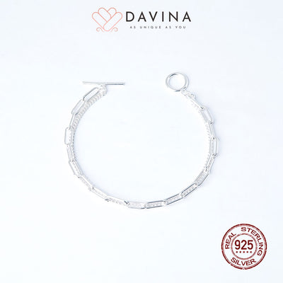 DAVINA Ladies Bexley Bracelet Silver Color S925