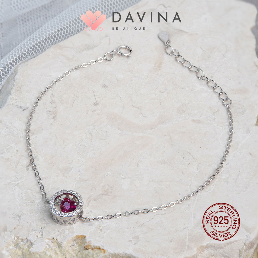 DAVINA Ladies Shayla Bracelet Sterling Silver 925