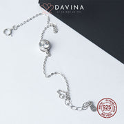 DAVINA Ladies Eloise Bracelet Silver Color S925