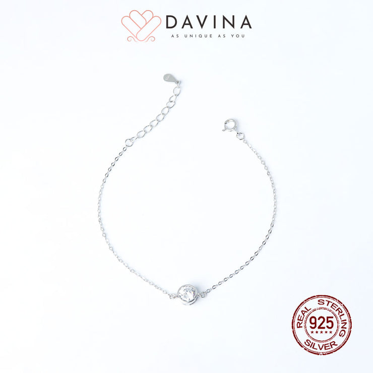 DAVINA Ladies Eloise Bracelet Silver Color S925