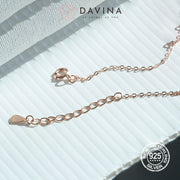 DAVINA Ladies Ariella Bracelet Rose Gold Color S925