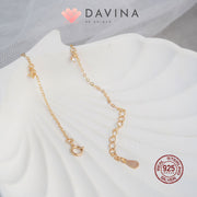 DAVINA Ladies Fenny Bracelet Gold Color S925