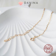 DAVINA Ladies Lovels Bracelet Rose Gold Color S925