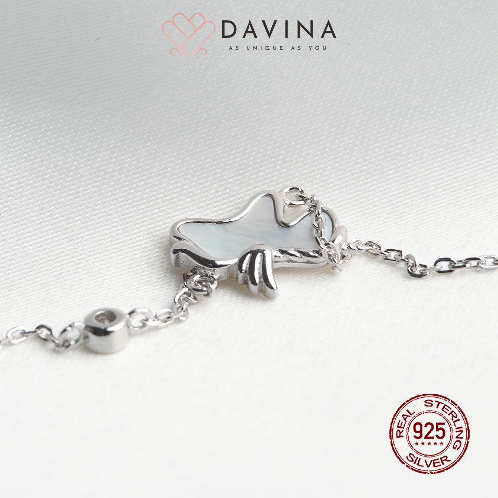 DAVINA Ladies Starry Bracelet Sterling Silver 925