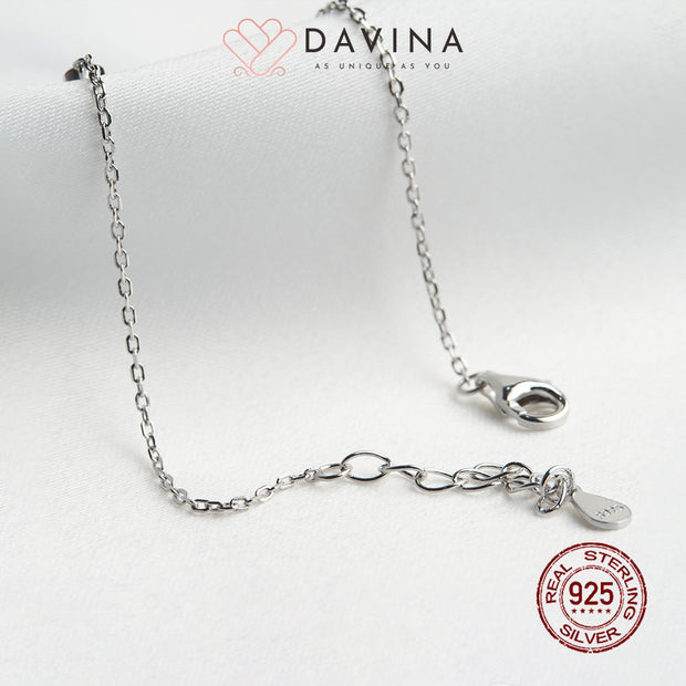 DAVINA Ladies Starry Bracelet Sterling Silver 925