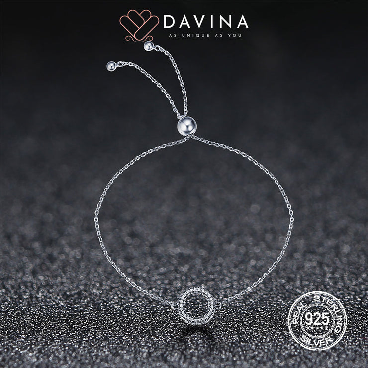 DAVINA Ladies Melanie Bracelet Sterling Silver 925