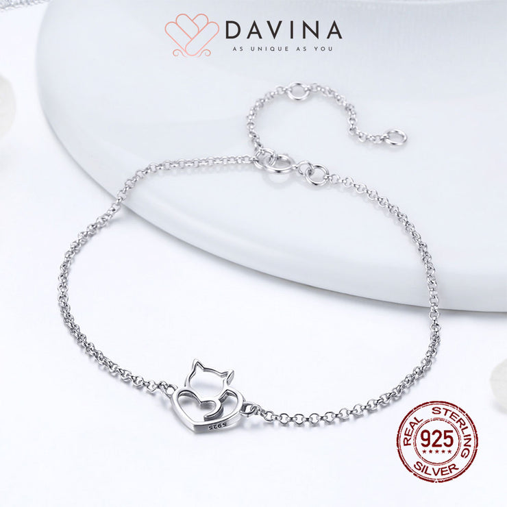 DAVINA Ladies Misty Bracelet Sterling Silver 925