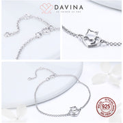 DAVINA Ladies Misty Bracelet Sterling Silver 925