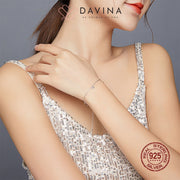 DAVINA Ladies Juliana Bracelet Silver Color S925