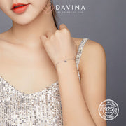 DAVINA Ladies Juliana Bracelet Silver Color S925