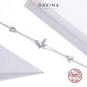DAVINA Ladies Arabella Bracelet Sterling Silver 925