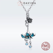 DAVINA Flora Pendant Silver Color S925
