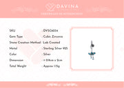 DAVINA Flora Pendant Sterling Silver 925