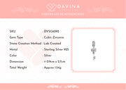 DAVINA Alexia Pendant Silver Color S925