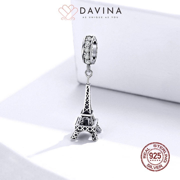 DAVINA Ladies Paris Charm Sterling Silver 925