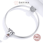 DAVINA Jelin Charm Silver Color S925