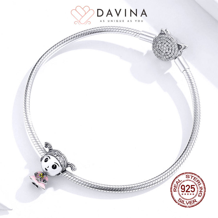 DAVINA Jelin Charm Sterling Silver 925