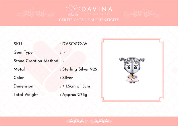 DAVINA Jelin Charm Sterling Silver 925