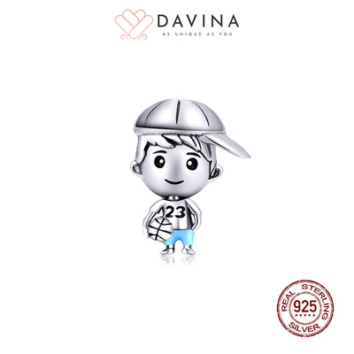 DAVINA  Jolin Charm Silver Color S925