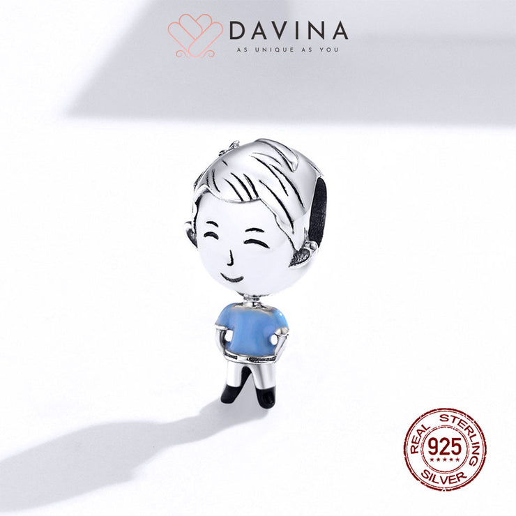 DAVINA Tristan Charm Silver Color S925