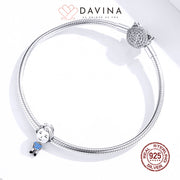 DAVINA Tristan Charm Silver Color S925