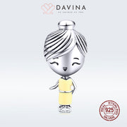 DAVINA Eisha Charm Silver Color S925